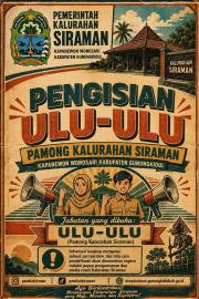 Pemerintah Kalurahan Siraman Mulai Tahapan Pengisian Pamong Kalurahan Formasi Ulu-Ulu